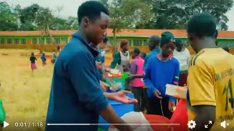 still from the video